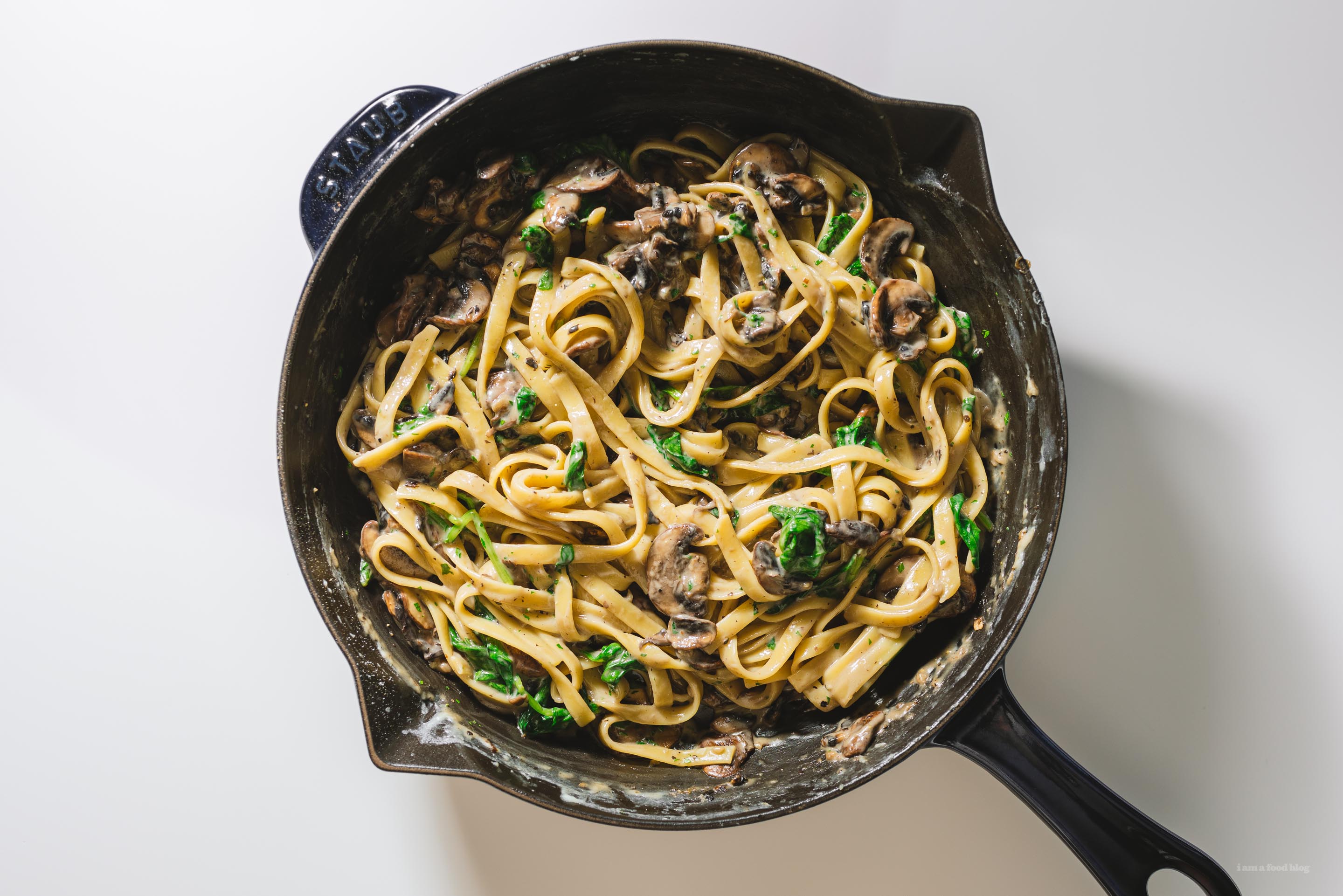 ["Wild Mushroom And Spinach Tagliatelle | Recipes | ["Cookwith"]"]