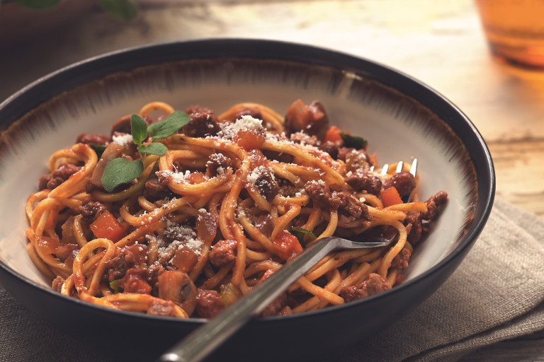["Quick Quorn Vegetarian Spaghetti Bolognese | Recipes | ["Cookwith"]"]