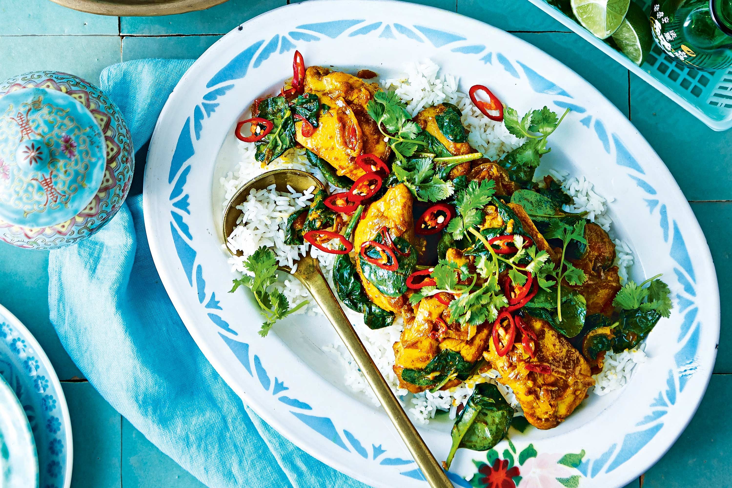 ["Chicken, Red Lentil And Spinach Curry | Recipes | ["Cookwith"]"]