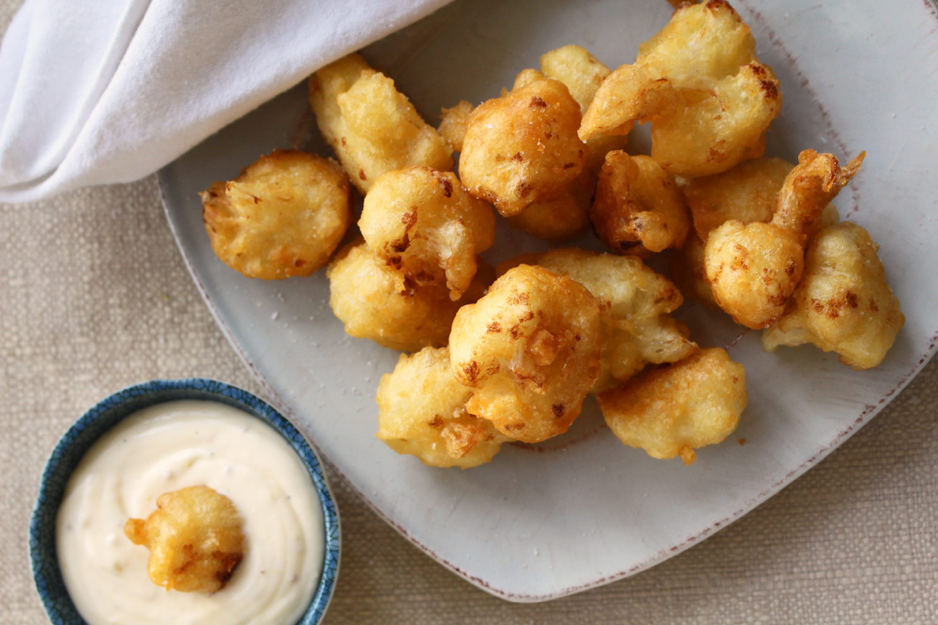 ["Cauliflower Fritters With Spiced Mayonnaise Recipes ["Cookwith"]"]