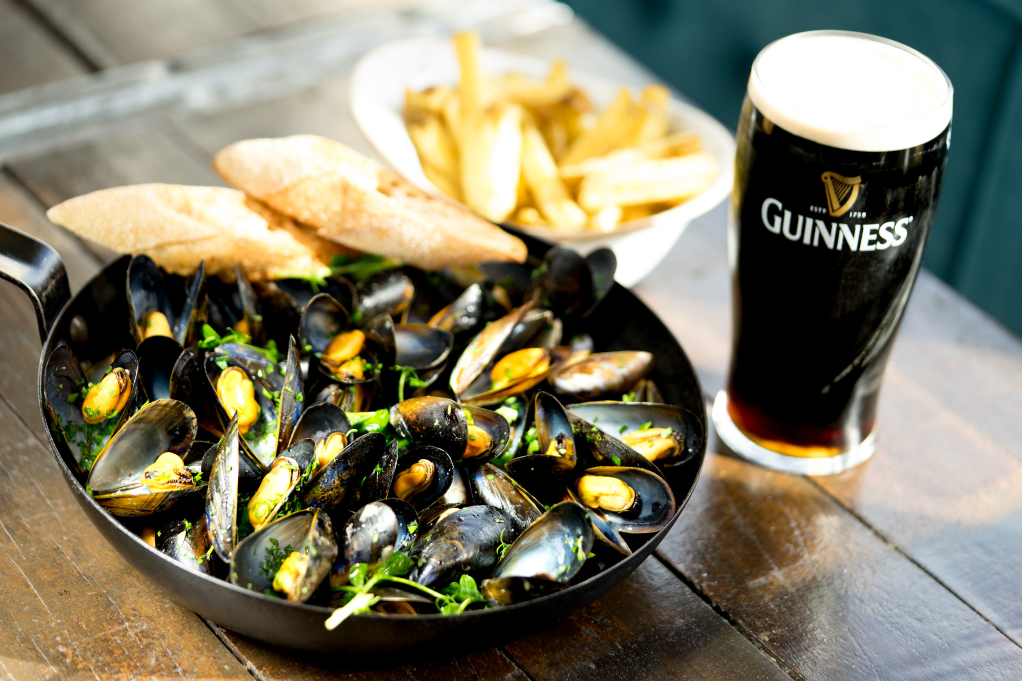 ["Mussels In Guinness | Recipes | ["Cookwith"]"]